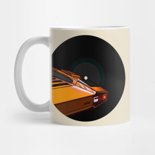 Vinyl Record - Lamborghini Countach Mug